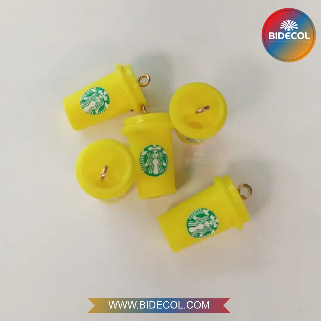 Dije Vaso Starbucks Un Ojal de Acrílico  Distribuidor en México –  Accesorios Rubi