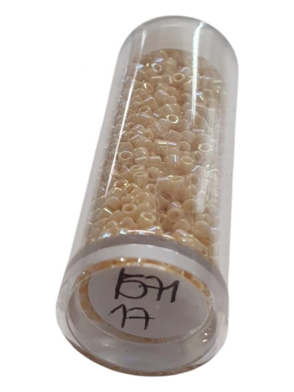 Miyuki delica 11/0 Color: Beige db 1571 - Imagen 2