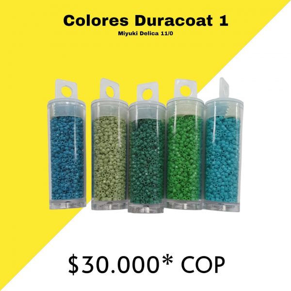 Miyuki delica duracoat x 5 colores - Imagen 12
