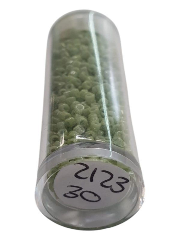 Miyuki delica duracoat verde db 2123 - Imagen 2