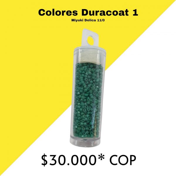 Miyuki delica duracoat verde db 2127 - Imagen 4