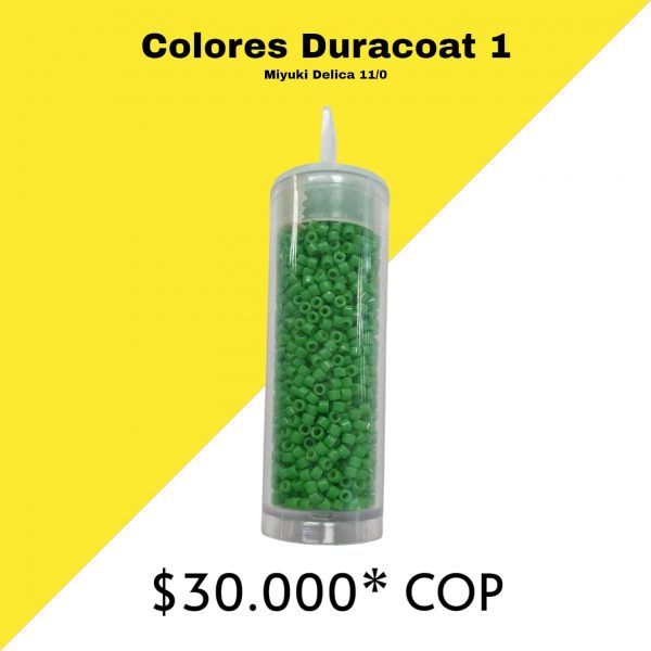 Miyuki delica duracoat verde db 2126 - Imagen 3
