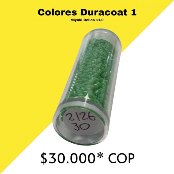 Miyuki delica duracoat verde db 2126 - Imagen 4