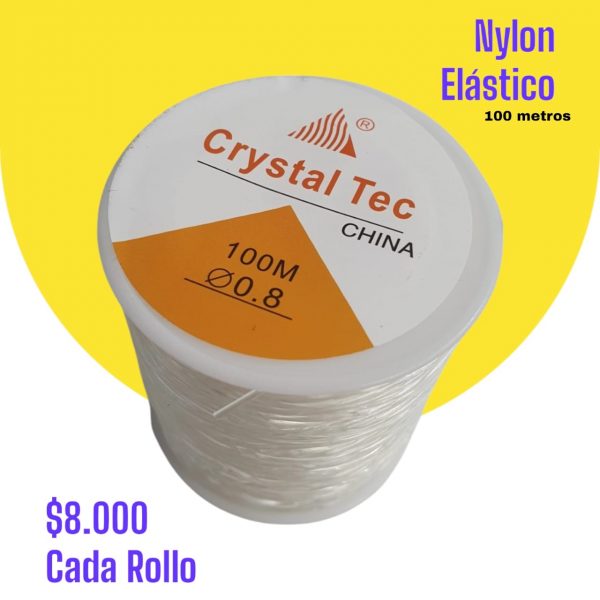 Nylon elástico para pulseras 0.8 - Imagen 2