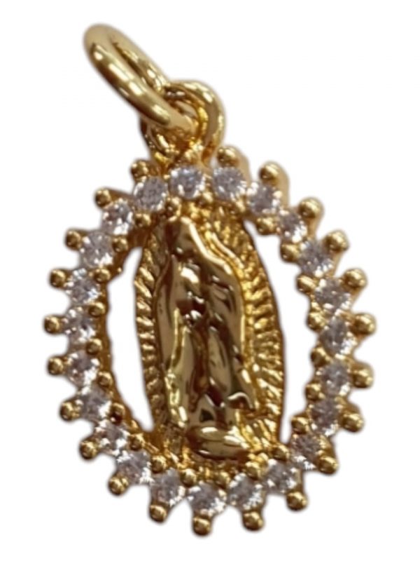 Virgen guadalupe rodio #3