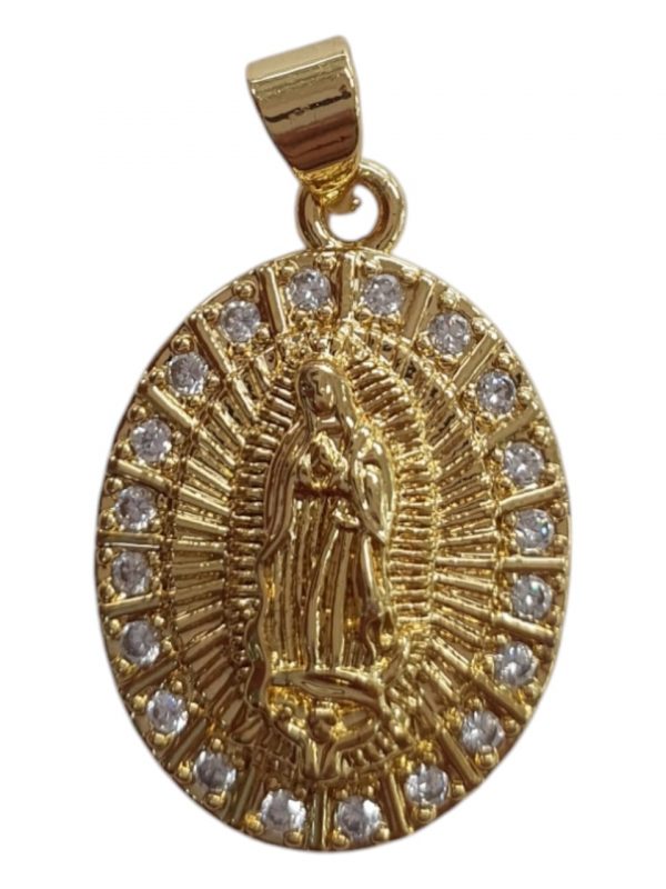 Virgen guadalupe rodio #1