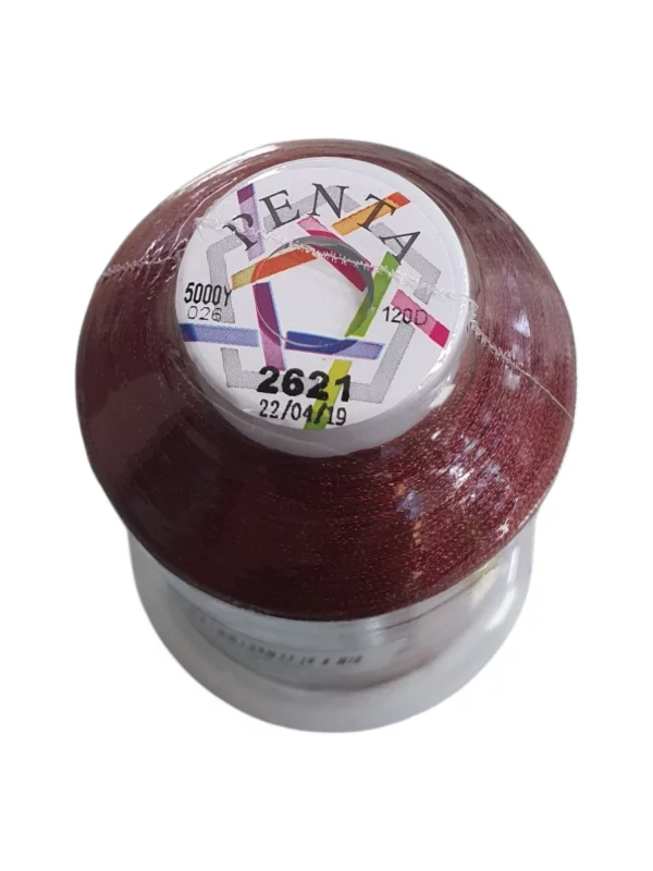 Hilo Para Bordar Vino Tinto 2621 - Imagen 4