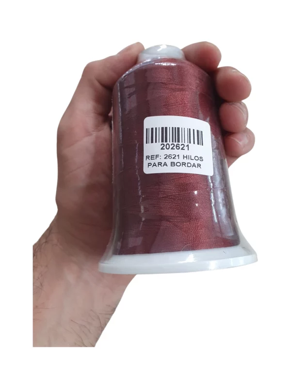 Hilo Para Bordar Vino Tinto 2621 - Imagen 9
