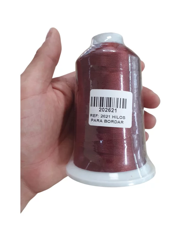 Hilo Para Bordar Vino Tinto 2621 - Imagen 5