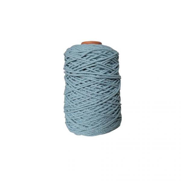 Piola Algodón (Re) 500 Gr Color Azul Claro