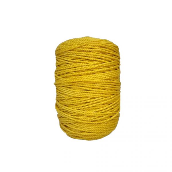 Piola De Poliester (3 mm) x 1000 Gr Color Amarillo