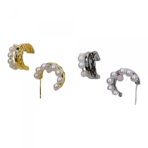 Aretes candongas chunky y topos covergold 33