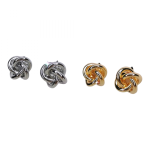 Aretes candongas chunky y topos covergold 31