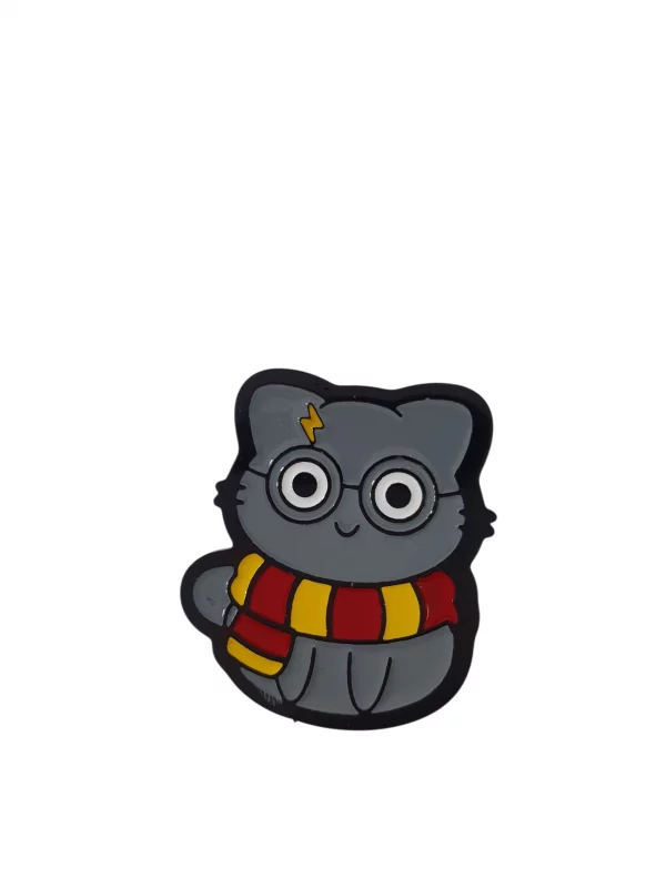 Accesorio Pin Harry Grey Cat