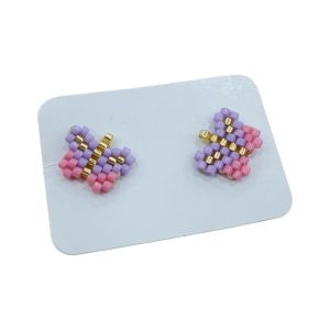 Topos Tejidos Miyuki Mariposas