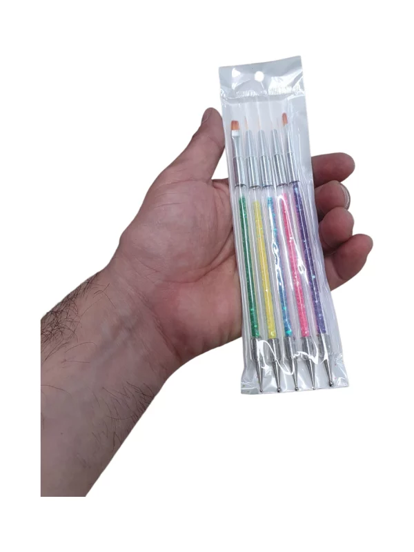 Estiletes Puntas Y Pincel Para Manualidades (b1) - Imagen 4
