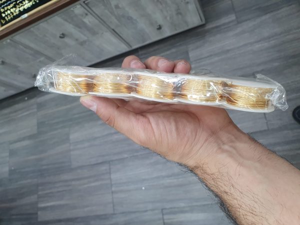 Alambre Dorado x 10 Unidades (#24) - Imagen 2