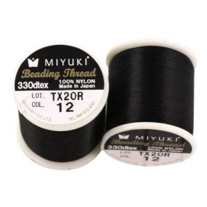 Hilo Miyuki Original Japones Beading Thread Negro