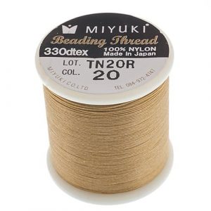 Hilo Miyuki Original Japones Beading Thread Champagne