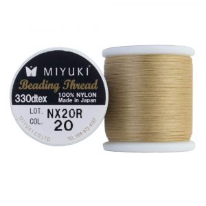 Hilo Miyuki Original Japones Beading Thread Beige