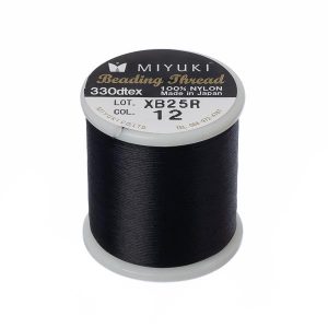 Hilo Miyuki Original Japones Beading Thread Negro (B)