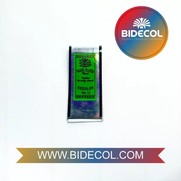 Aguja REGAL Corta #10 x Paño x 15und (oferta) - Imagen 3