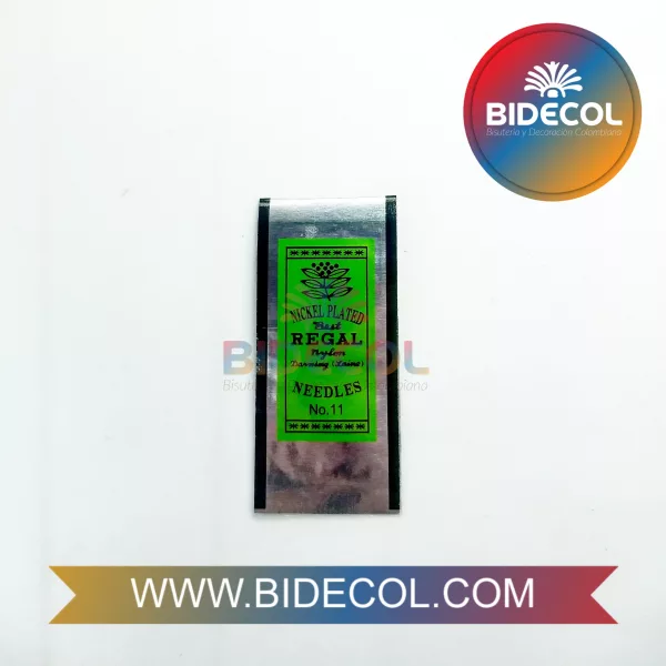 Aguja REGAL Corta #11 (oferta) - Imagen 4