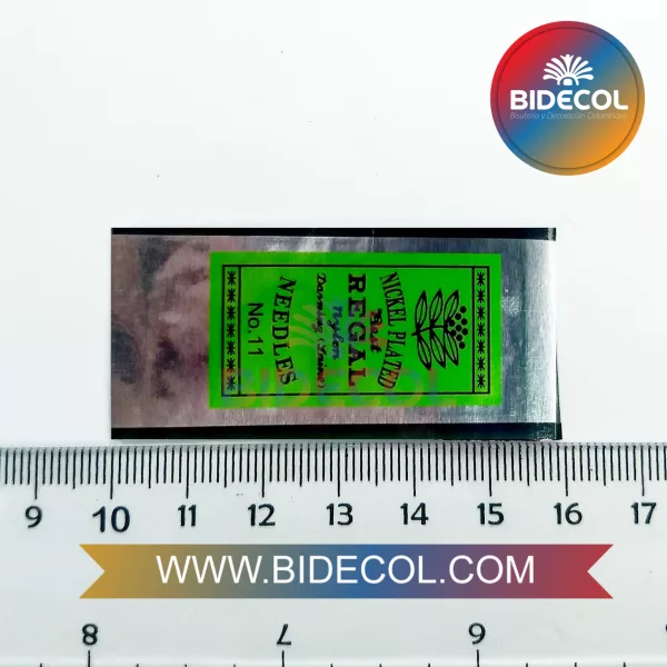Aguja REGAL Corta #11 (oferta) - Imagen 3
