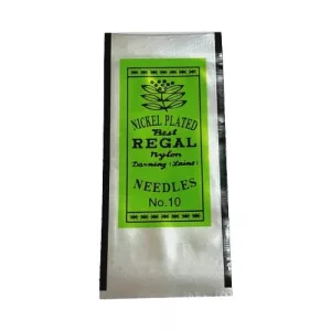 Aguja REGAL Corta #10 x Paño x 15und (oferta)