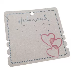 Cartones Para Pulseras Corazones (ccr)