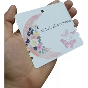 Cartones Para Pulseras Luna Y Mariposas