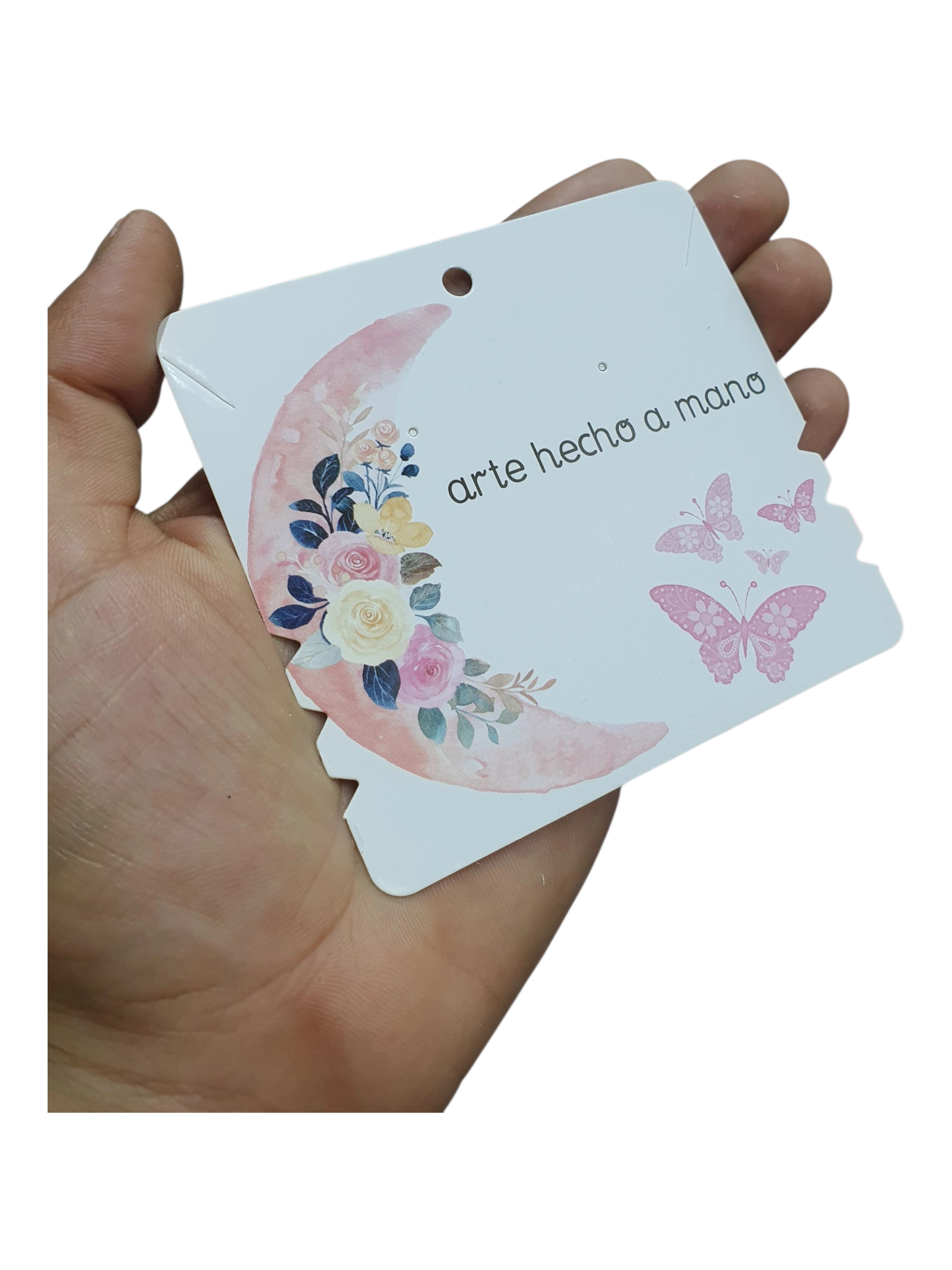 Cartones Para Pulseras Luna Y Mariposas
