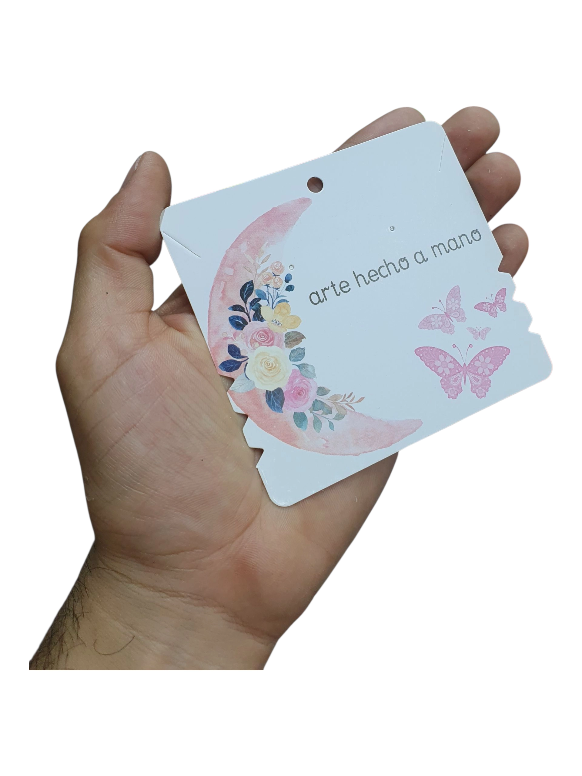 Cartones Para Pulseras Luna Y Mariposas - Imagen 2