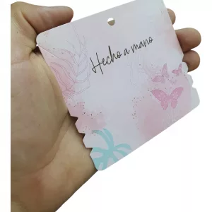 Cartones Para Pulseras Mariposas Rosa