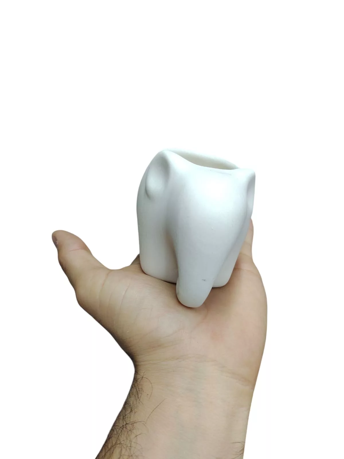 Figura Elefante En Yeso Pequeño Para Pintar - Imagen 6