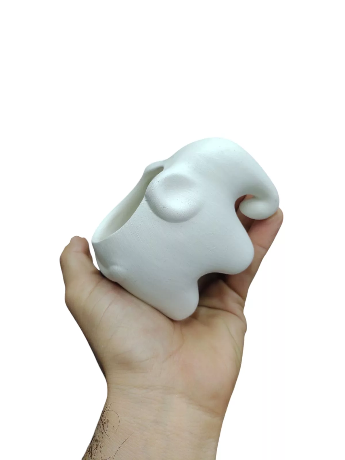 Figura Elefante En Yeso Pequeño Para Pintar - Imagen 7