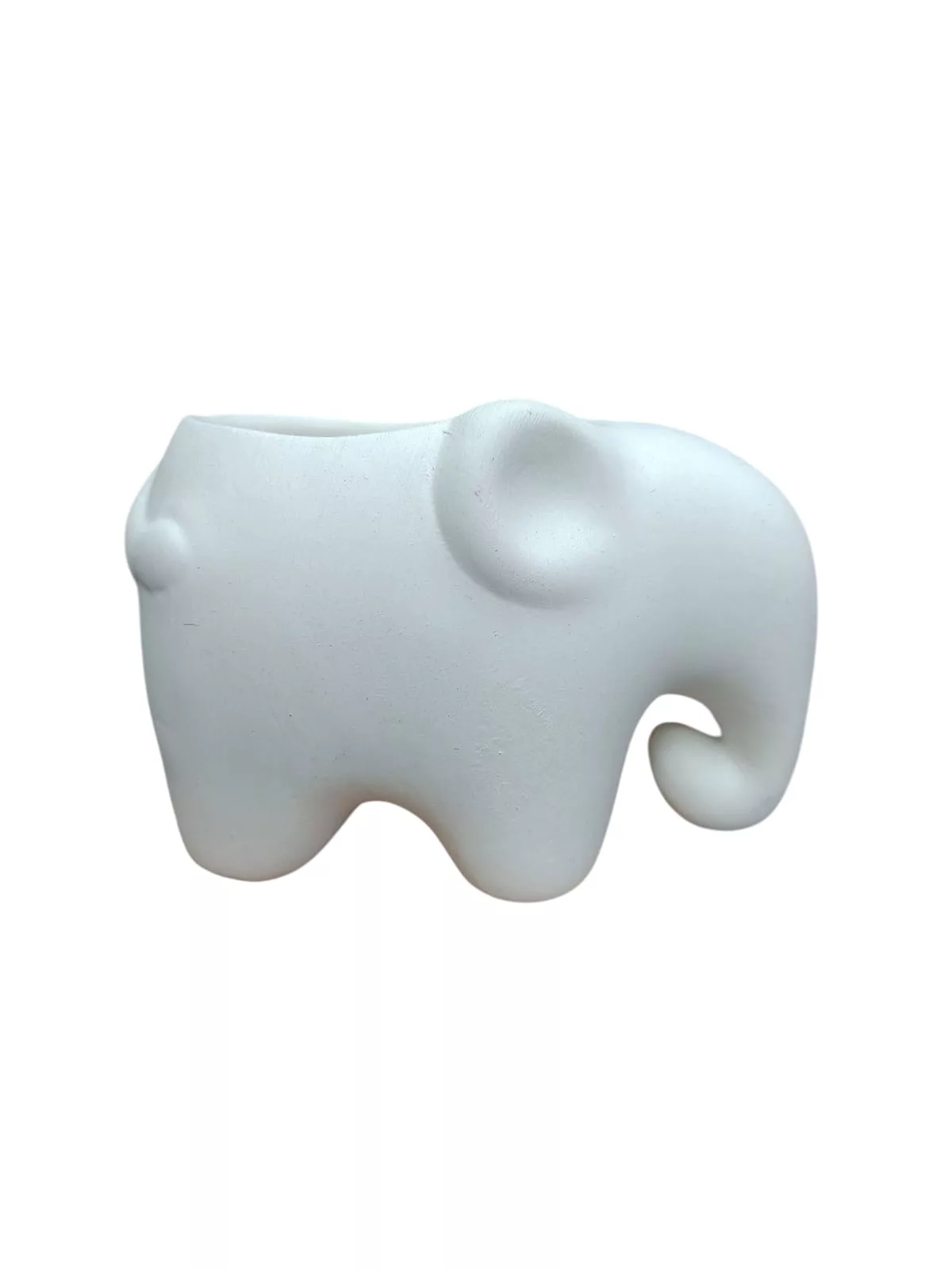 Figura Elefante En Yeso Pequeño Para Pintar