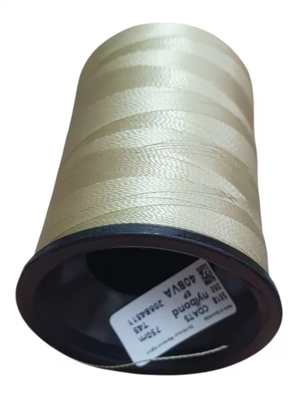Hilo Coats Nylbond Beige (a) - Imagen 2