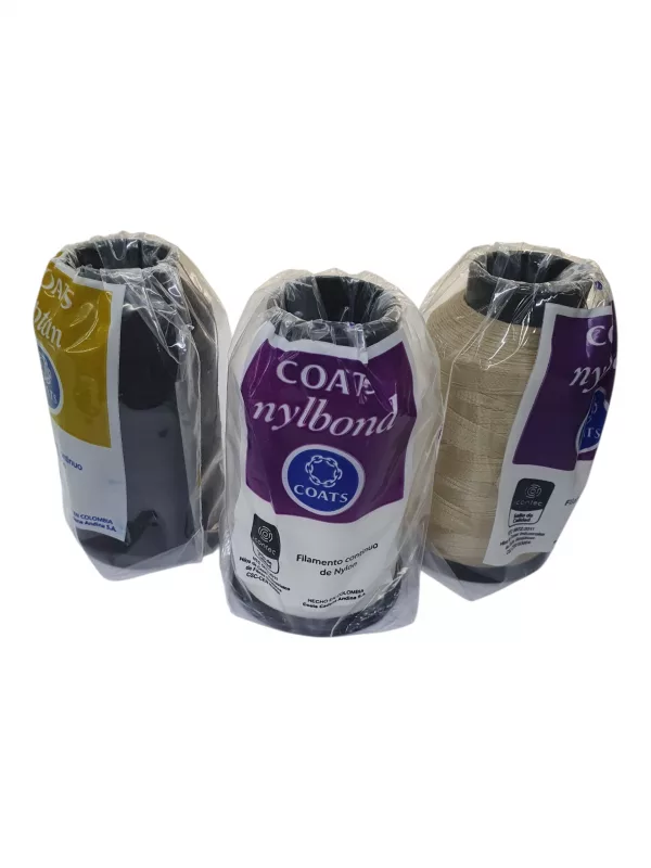 Hilo Coats Nylbond Combo 3 Rollos - Imagen 2