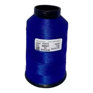 Hilo aptan azul rey oscuro