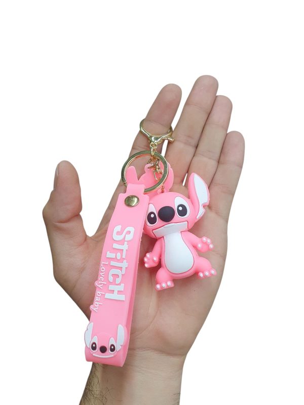 Llavero Pop Figura Stitch Rosa (Angel) (a) - Imagen 5