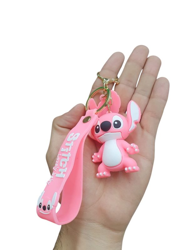 Llavero Pop Figura Stitch Rosa (Angel) (a) - Imagen 4