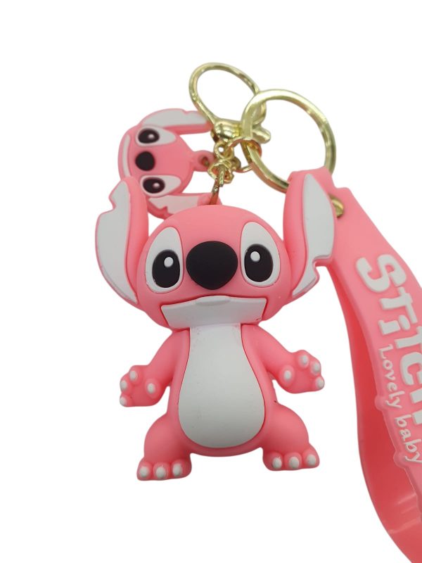 Llavero Pop Figura Stitch Rosa (Angel) (a) - Imagen 2