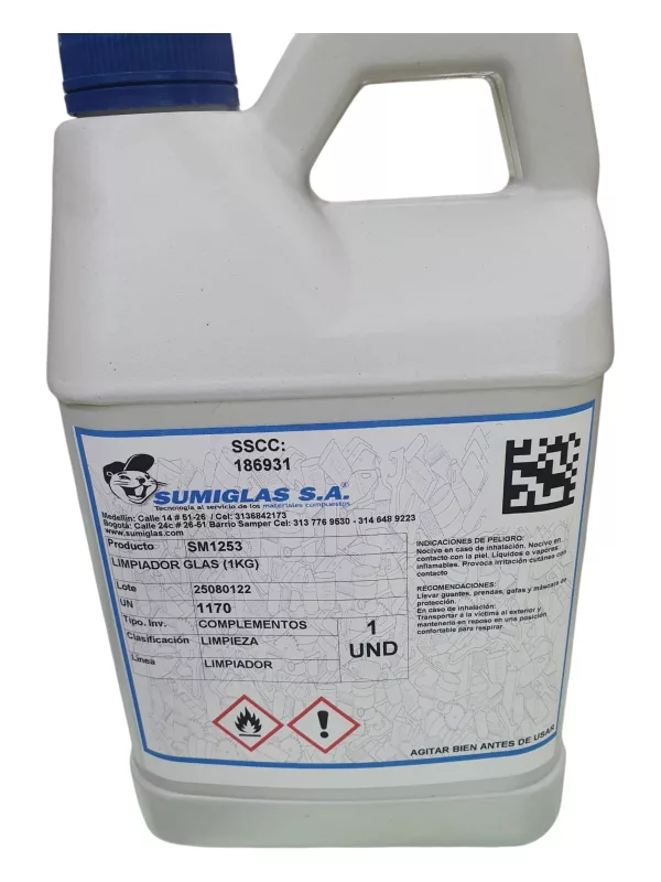 LIMPIADOR DE RESINA EPOXICA 1 Kg (a) - Imagen 3