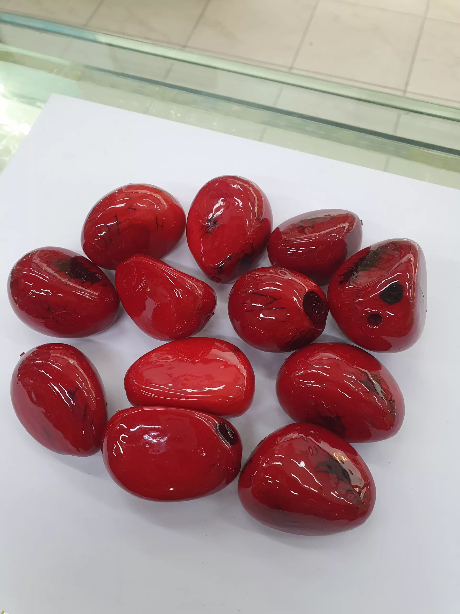 Semillas De Tagua Roja 1 Libra - Imagen 3