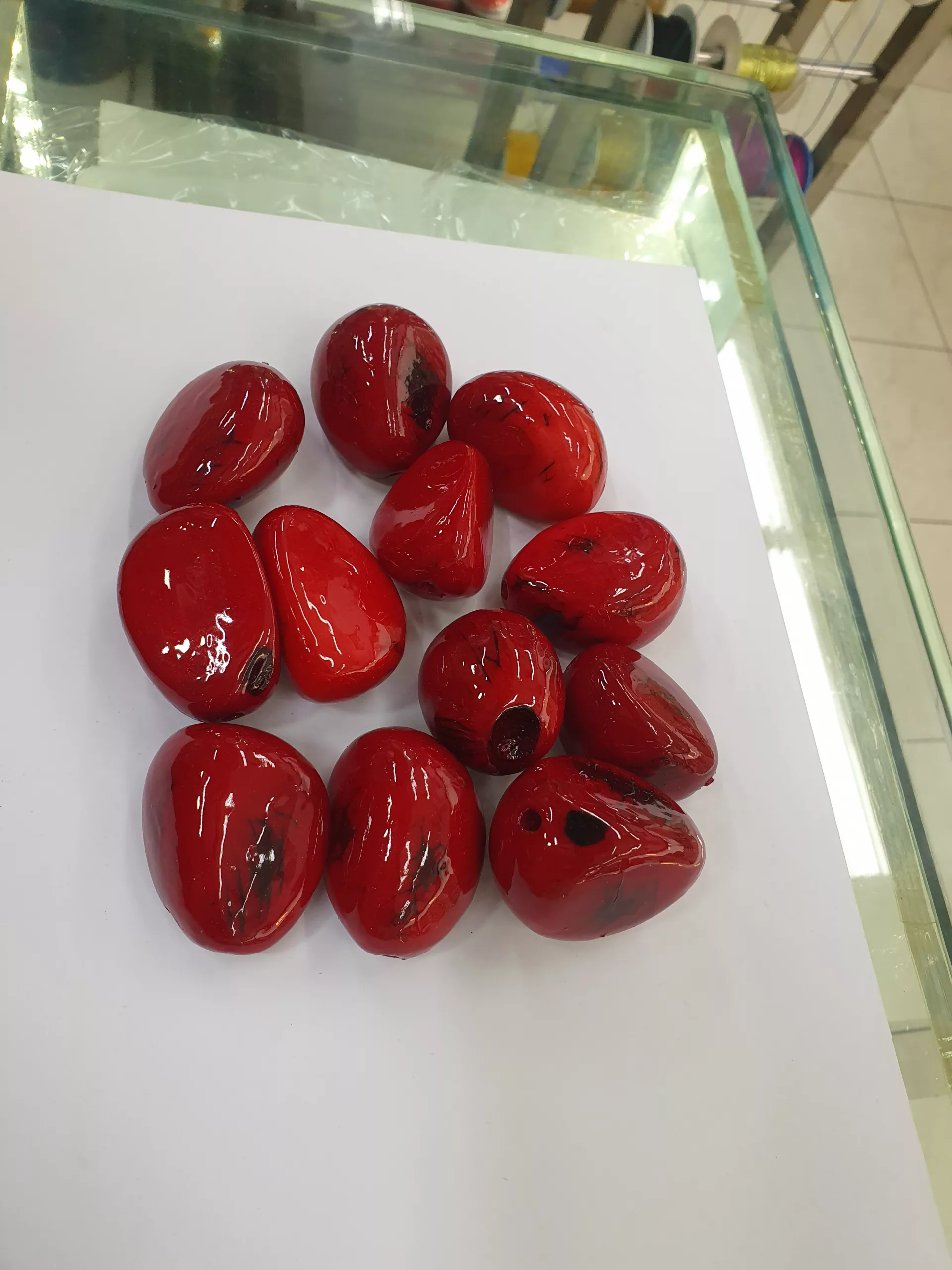 Semillas De Tagua Roja 1 Libra - Imagen 5