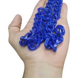 cadena acrilica accesorios