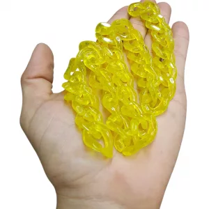 cadena acrilica accesorios