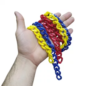 Cadena Acrilica Tri Color ( x 3)