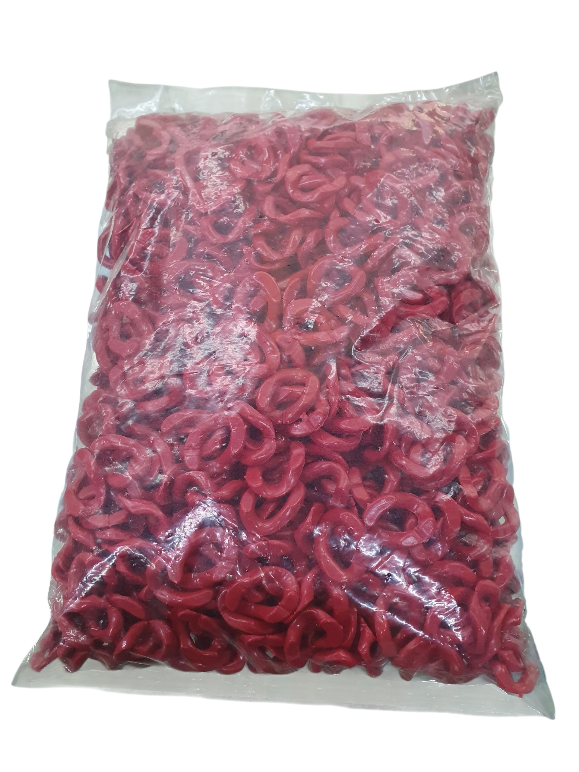 Libra De Cadena Acrilica Roja - Imagen 2